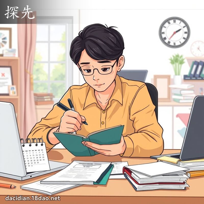 探先 - 国语大辞典配图