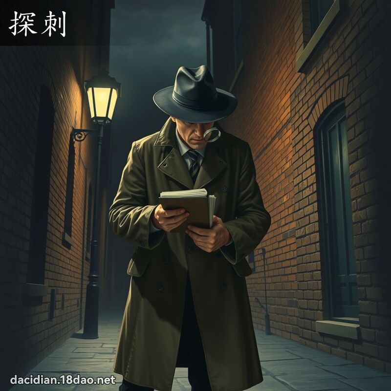 探刺 - 國語大辭典配圖