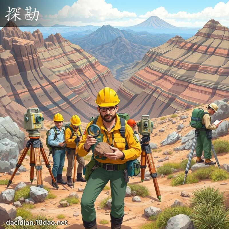 探勘 - 國語大辭典配圖