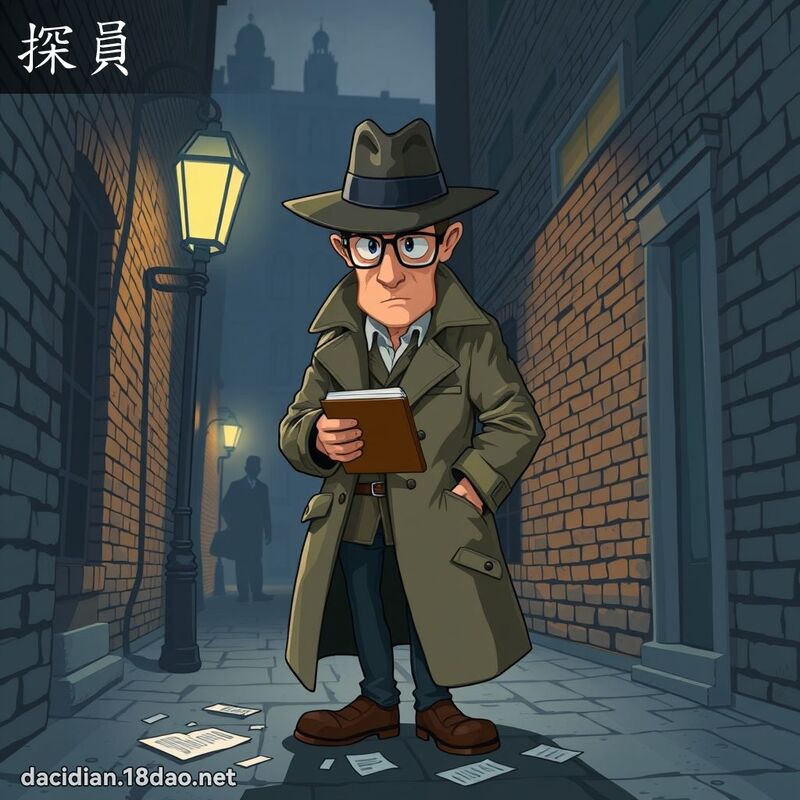 探员 - 国语大辞典配图