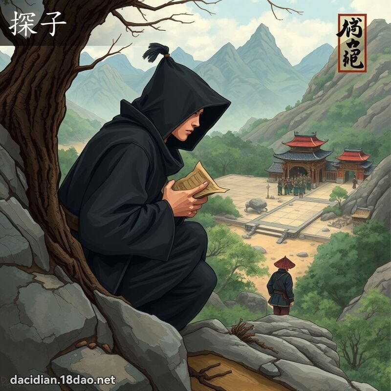 探子 - 国语大辞典配图