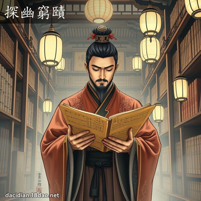 探幽窮賾 - 國語大辭典配圖