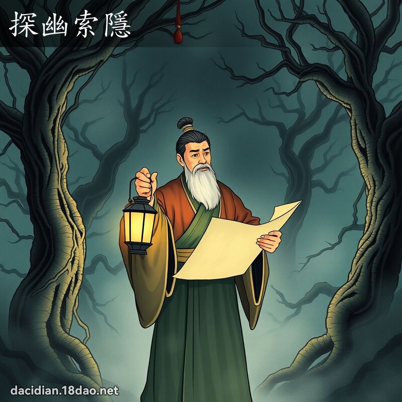 探幽索隱 - 国语大辞典配图