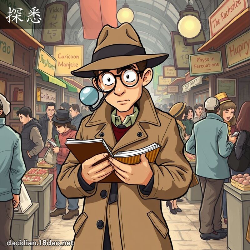 探悉 - 国语大辞典配图