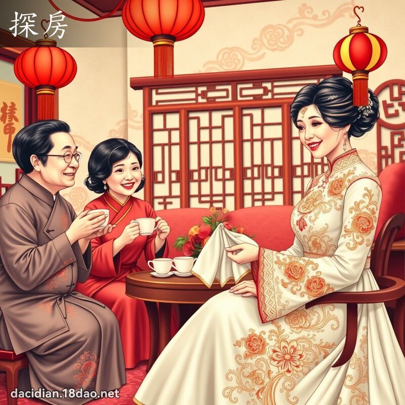 探房 - 國語大辭典配圖