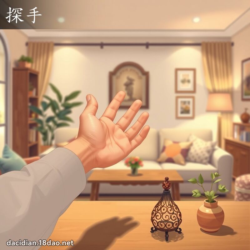 探手 - 国语大辞典配图