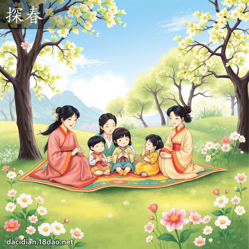 探春 - 国语大辞典配图