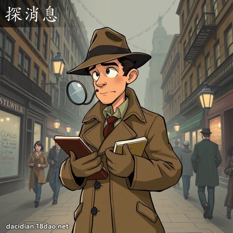 探消息 - 國語大辭典配圖