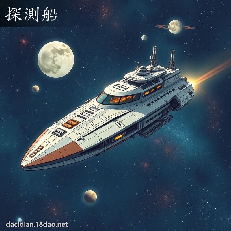 探測船 - 國語大辭典配圖