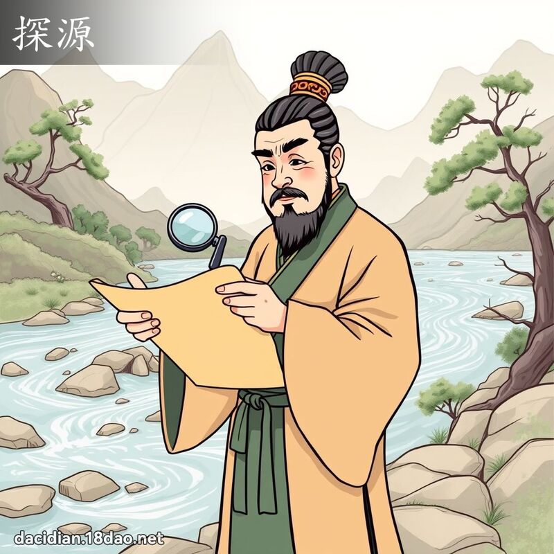 探源 - 國語大辭典配圖