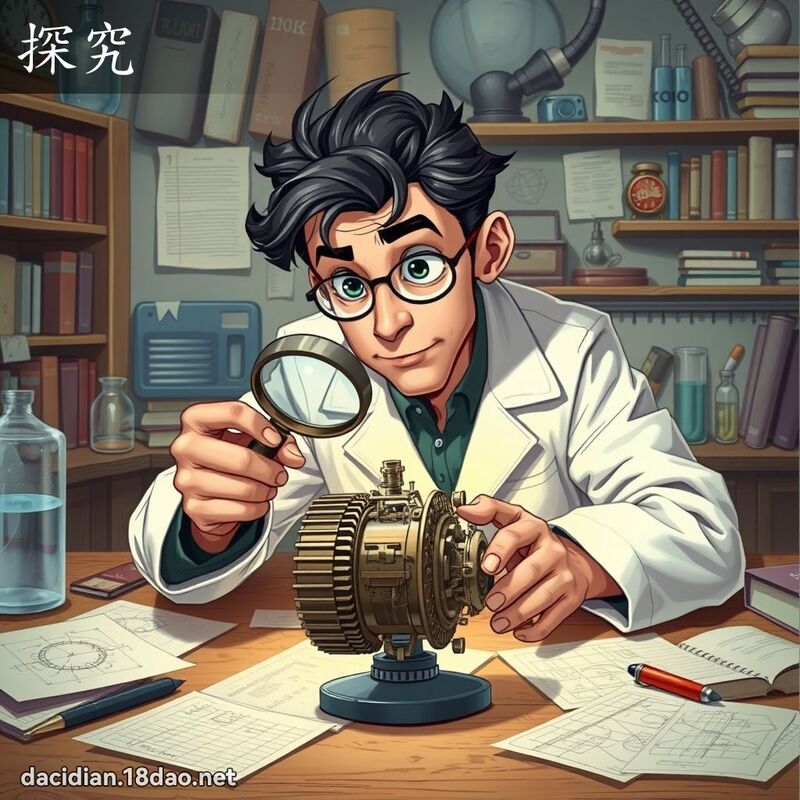 探究 - 国语大辞典配图