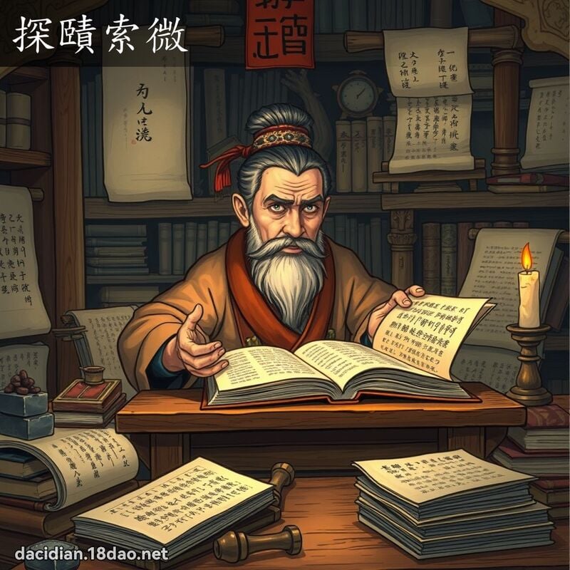 探賾索微 - 国语大辞典配图