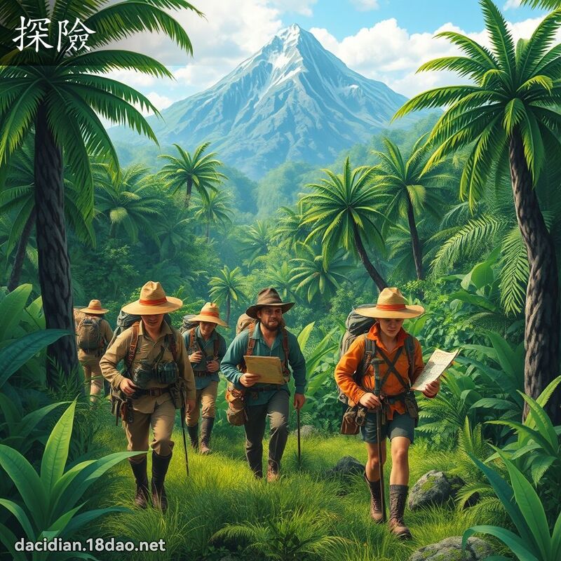 探险 - 国语大辞典配图