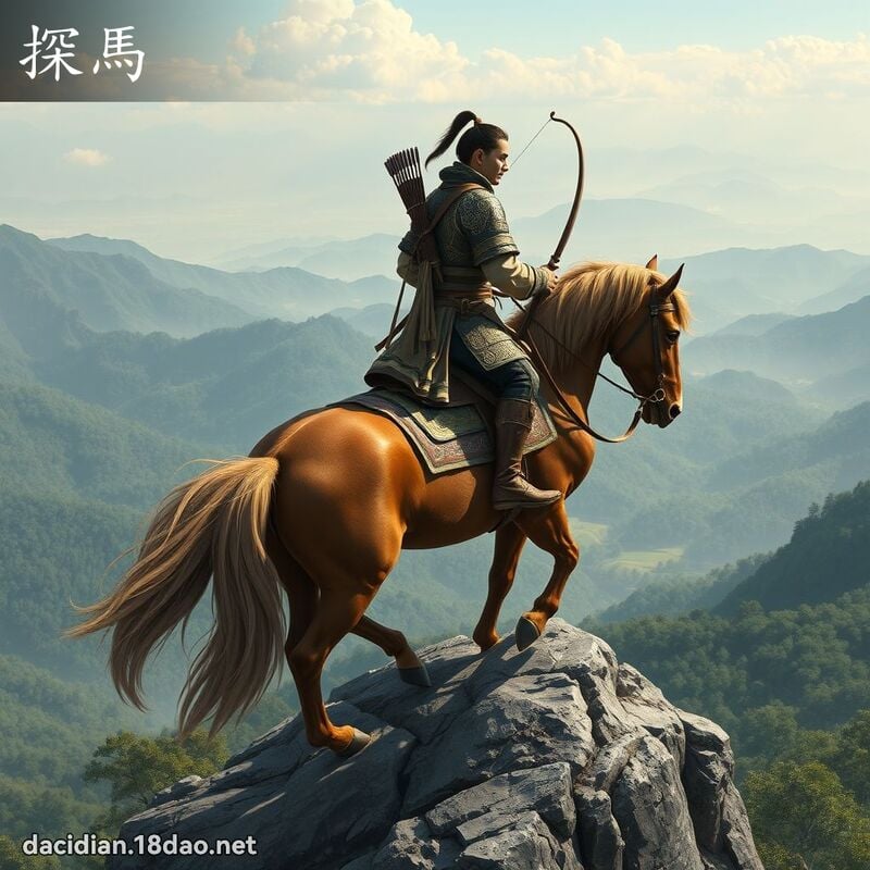 探马 - 国语大辞典配图