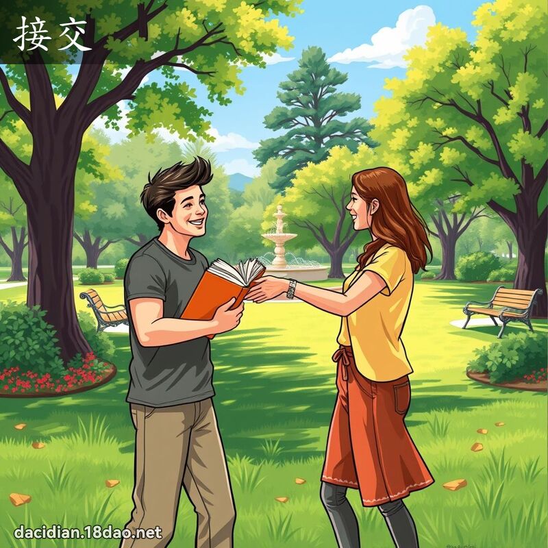 接交 - 國語大辭典配圖