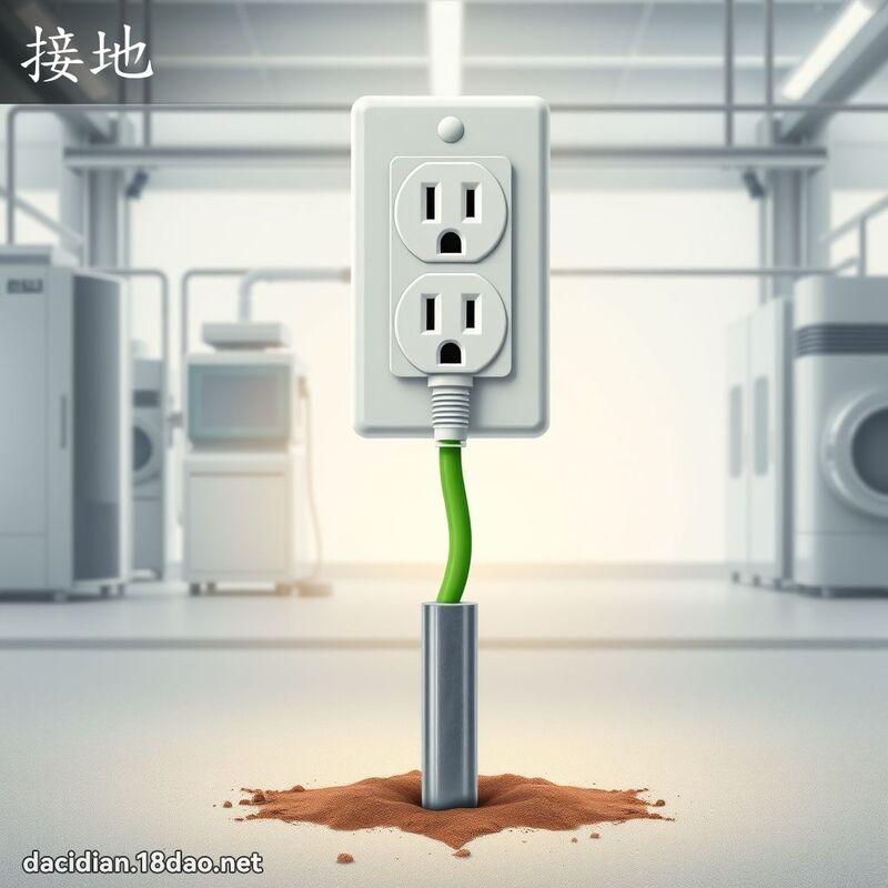 接地 - 國語大辭典配圖