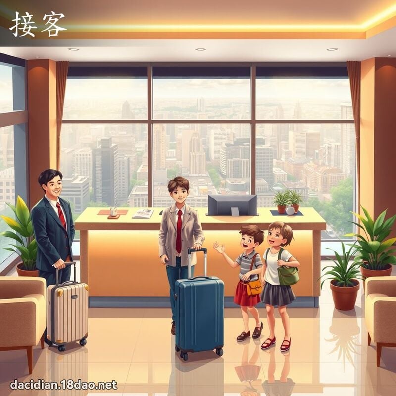 接客 - 国语大辞典配图