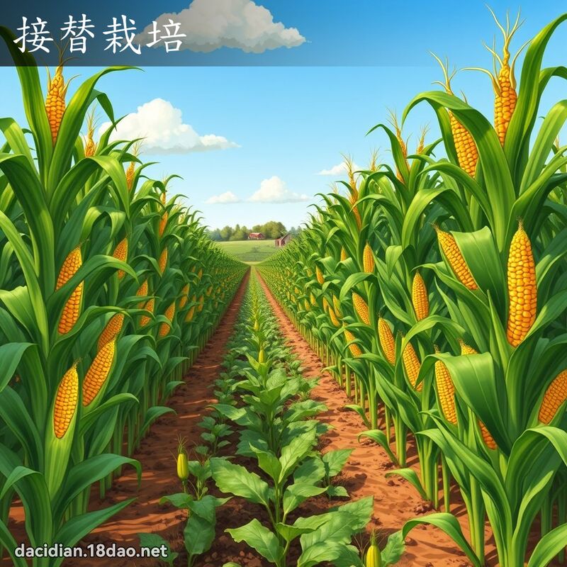 接替栽培 - 國語大辭典配圖