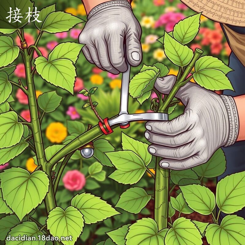 接枝 - 国语大辞典配图