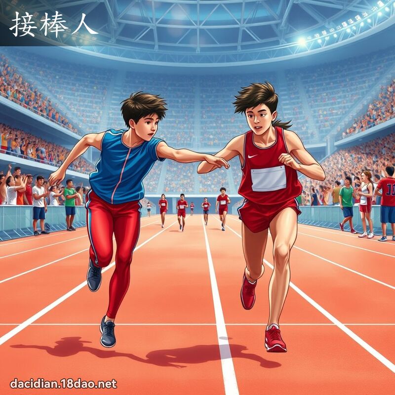 接棒人 - 国语大辞典配图