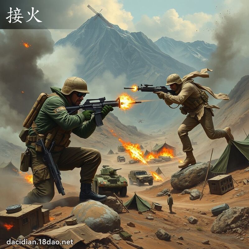 接火 - 國語大辭典配圖