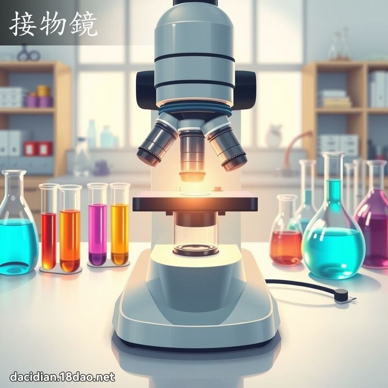 接物镜 - 国语大辞典配图