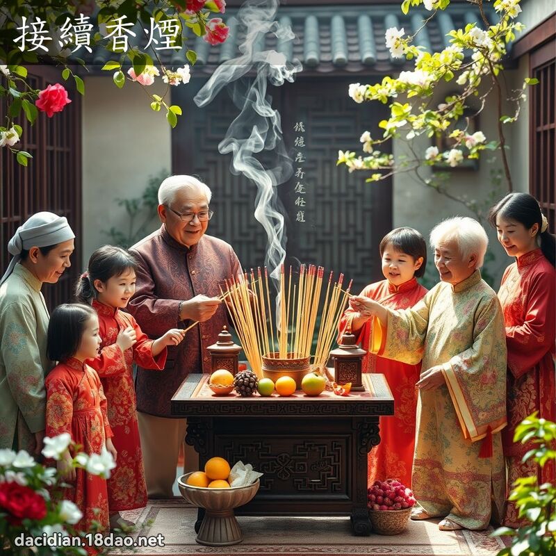 接续香烟 - 国语大辞典配图