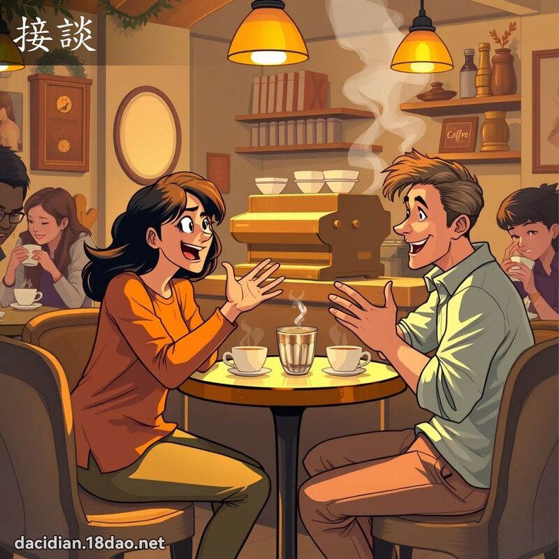 接談 - 國語大辭典配圖