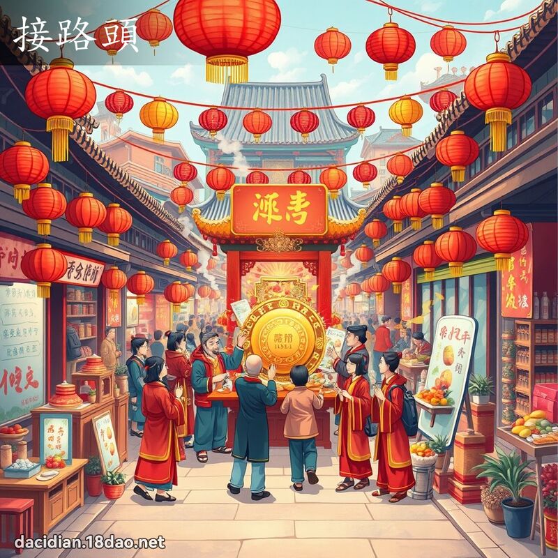 接路頭 - 國語大辭典配圖
