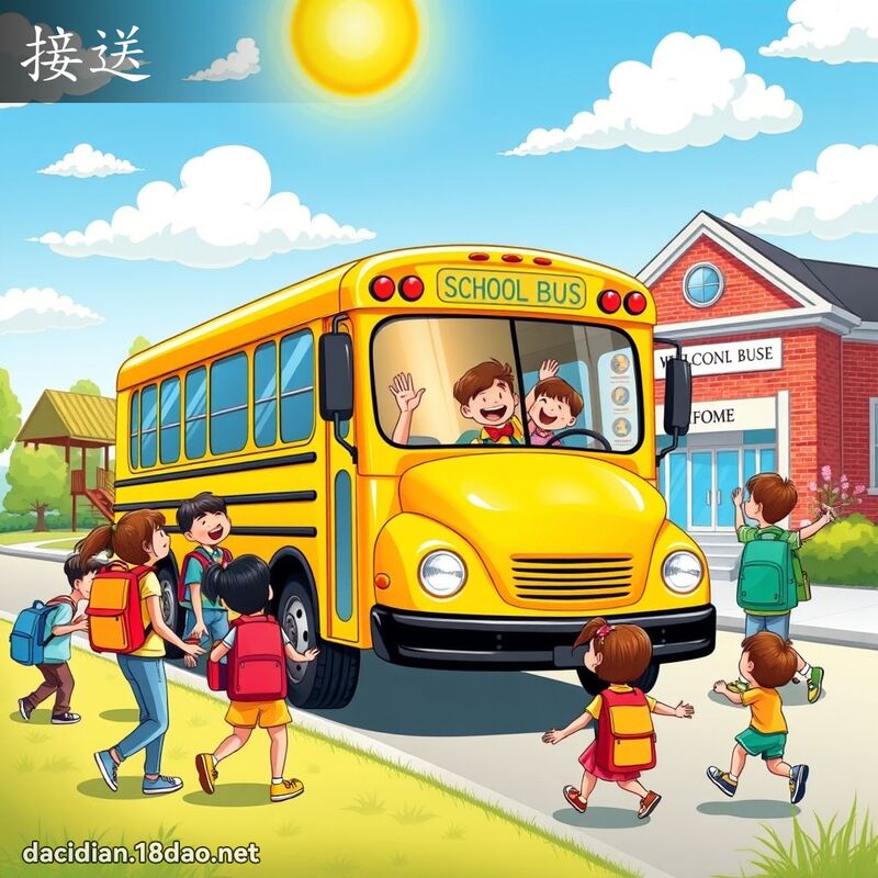接送 - 國語大辭典配圖