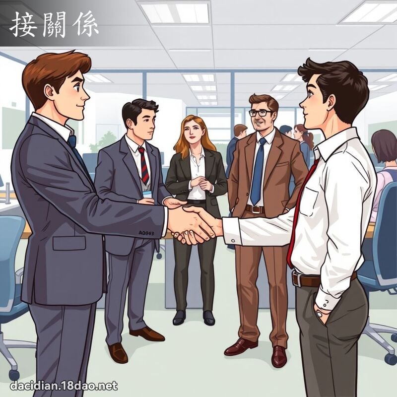 接關係 - 國語大辭典配圖