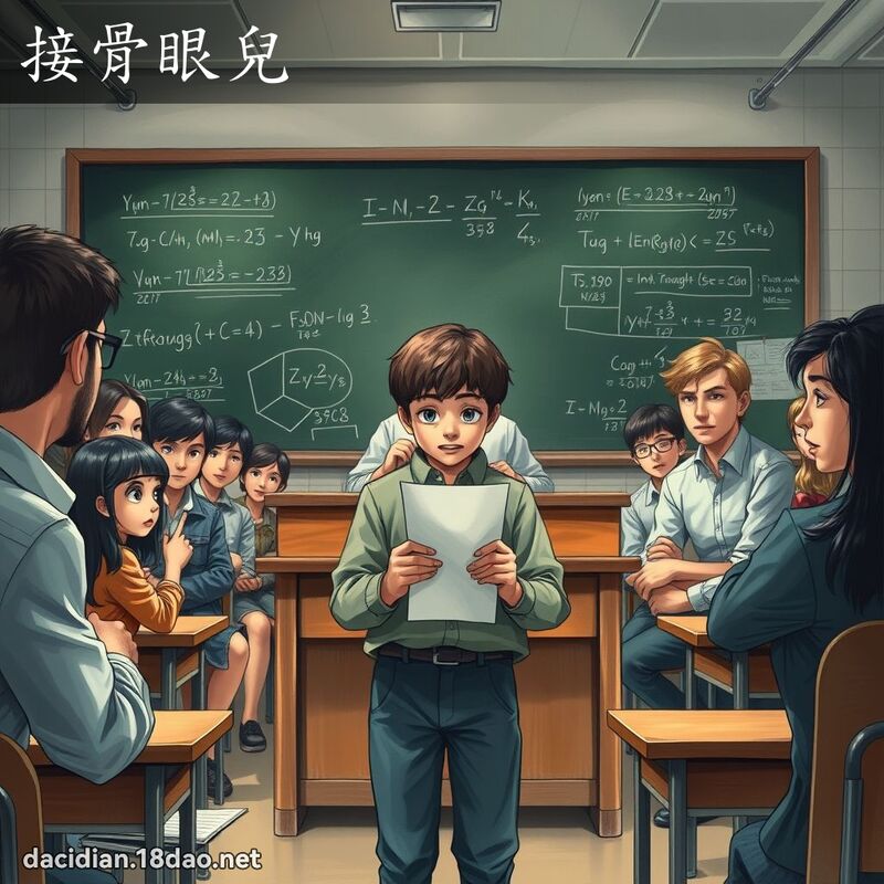 接骨眼兒 - 國語大辭典配圖