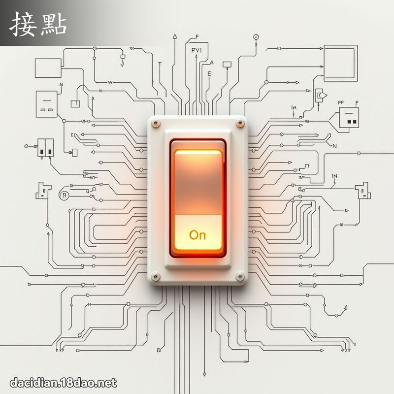 接点 - 国语大辞典配图