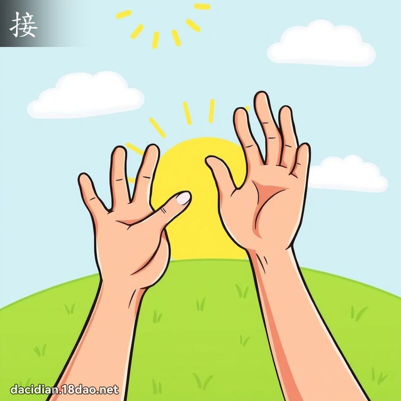 接 - 国语大辞典配图