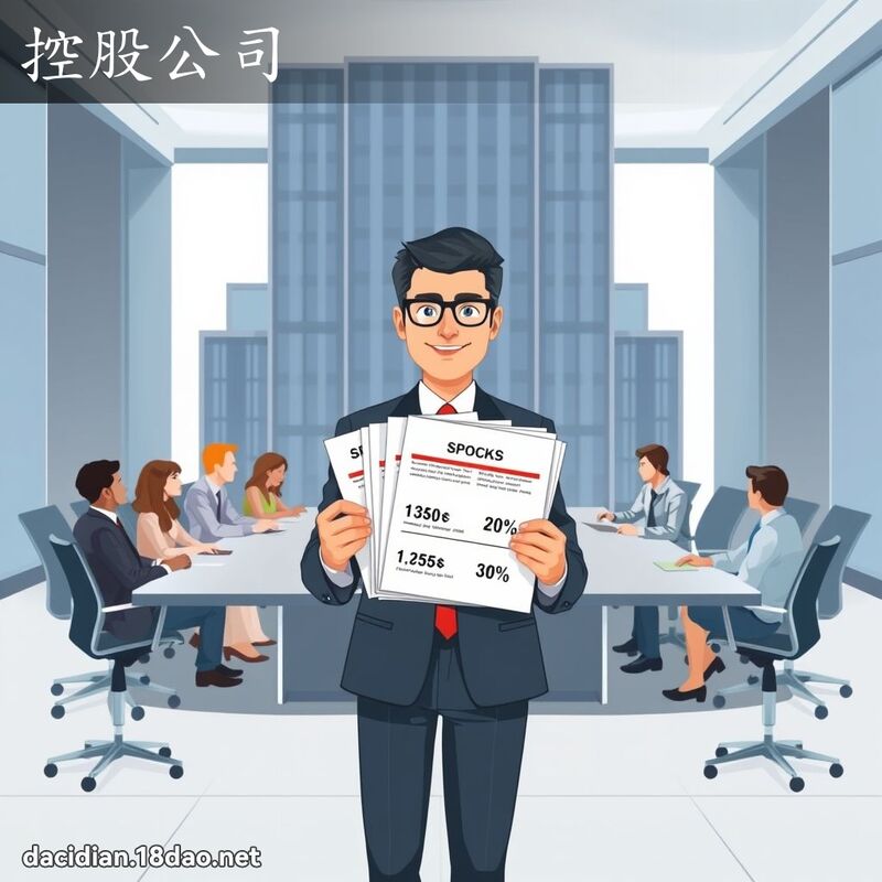 控股公司 - 國語大辭典配圖