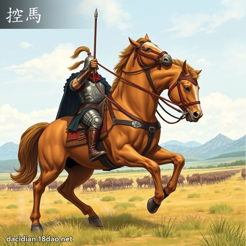 控马 - 国语大辞典配图