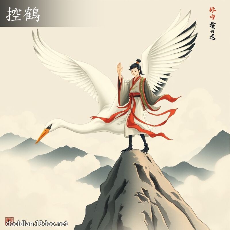 控鶴 - 國語大辭典配圖