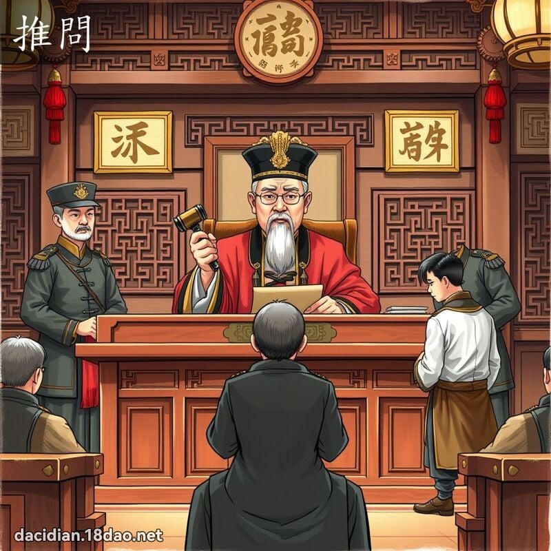 推問 - 國語大辭典配圖