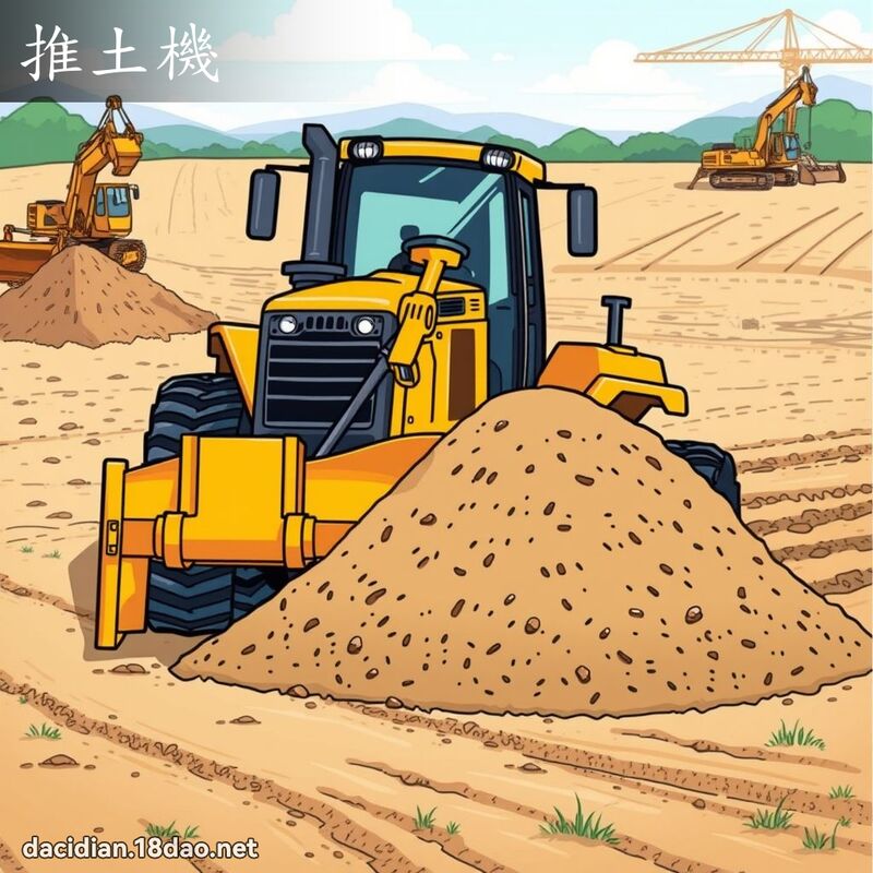 推土機 - 國語大辭典配圖