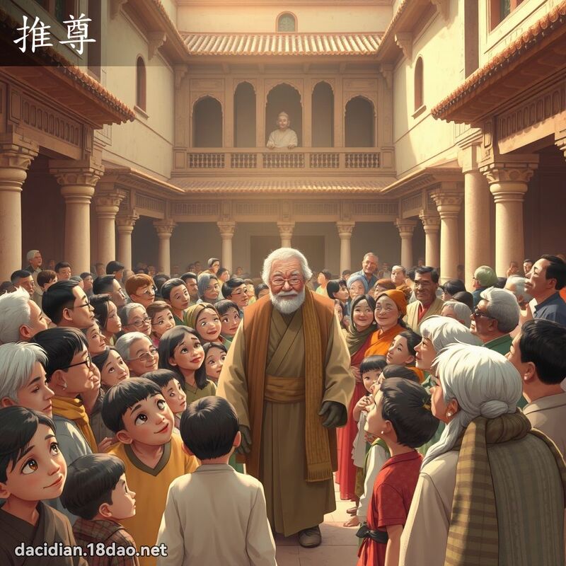 推尊 - 國語大辭典配圖
