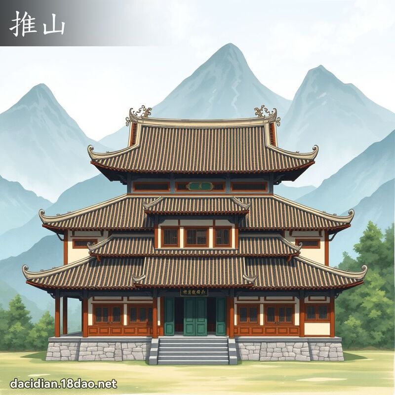 推山 - 国语大辞典配图