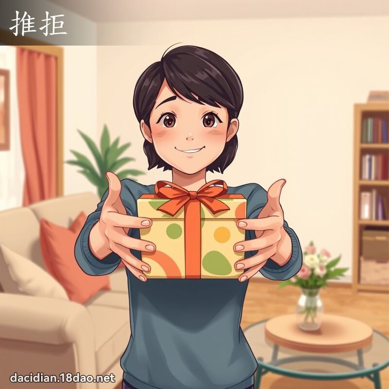 推拒 - 国语大辞典配图