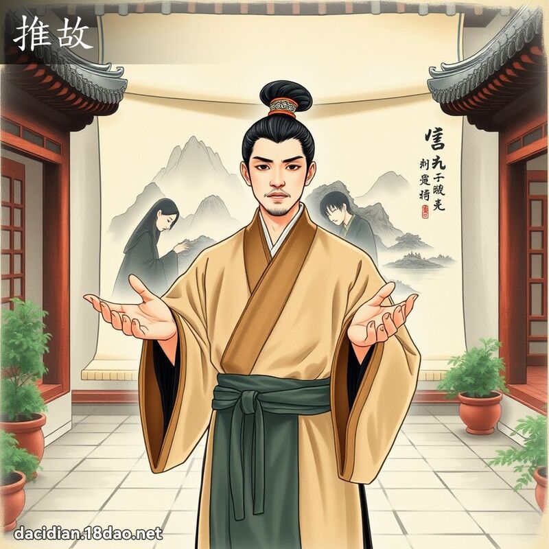 推故 - 國語大辭典配圖