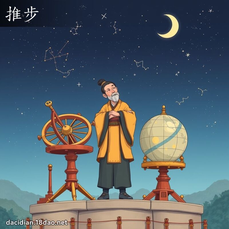 推步 - 國語大辭典配圖