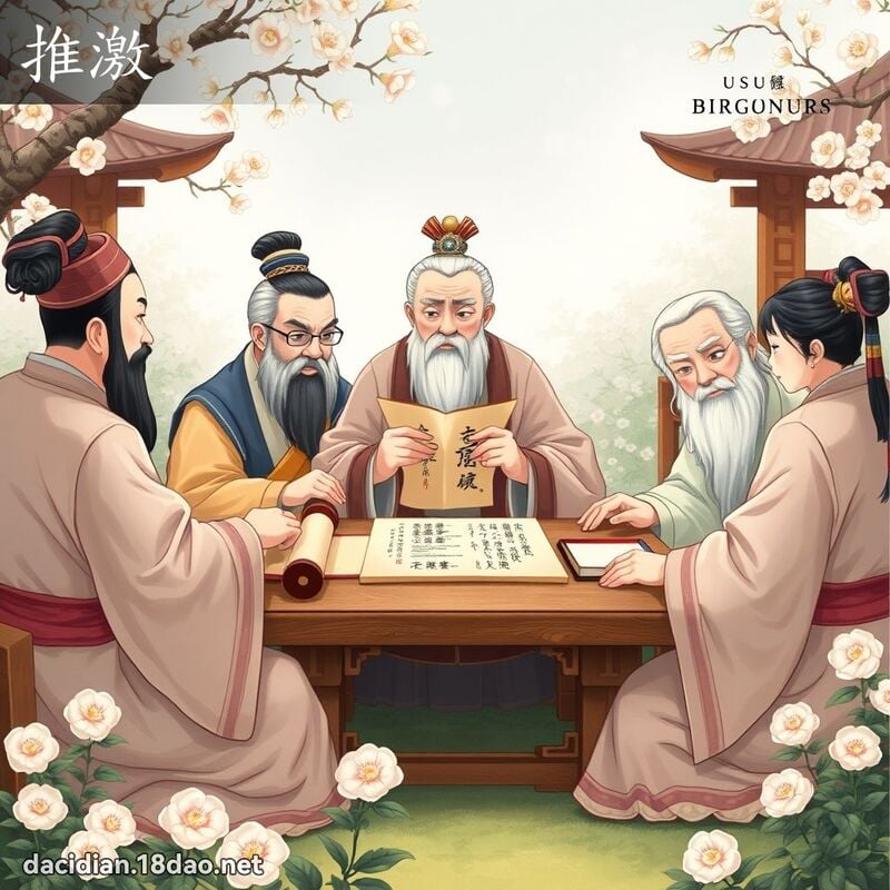 推激 - 國語大辭典配圖