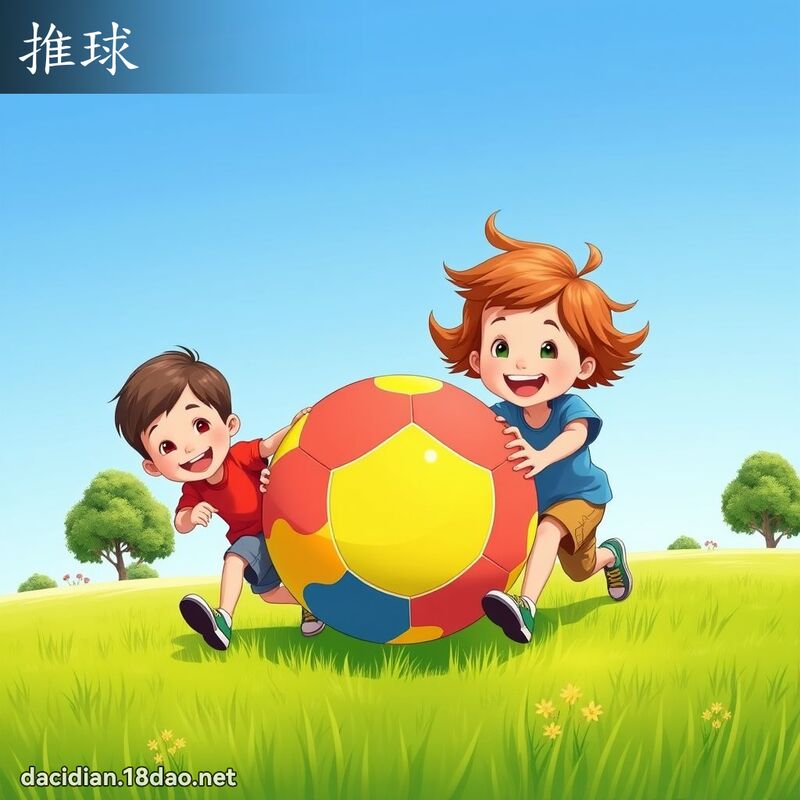 推球 - 國語大辭典配圖