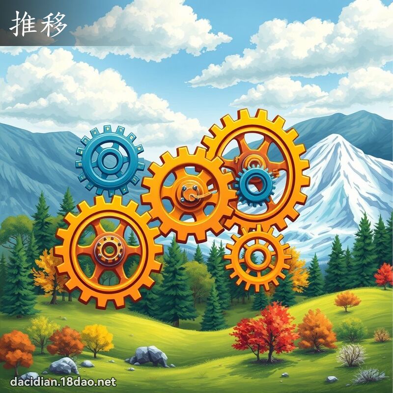 推移 - 国语大辞典配图