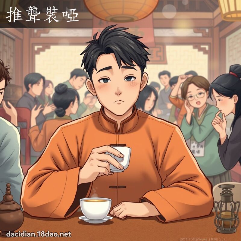 推聾裝啞 - 國語大辭典配圖