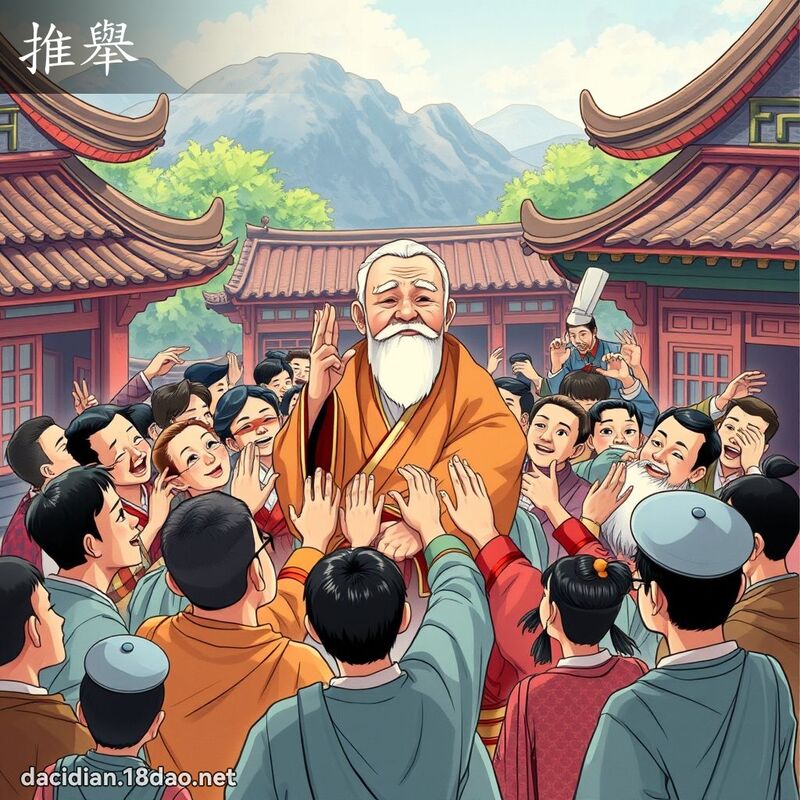 推舉 - 國語大辭典配圖