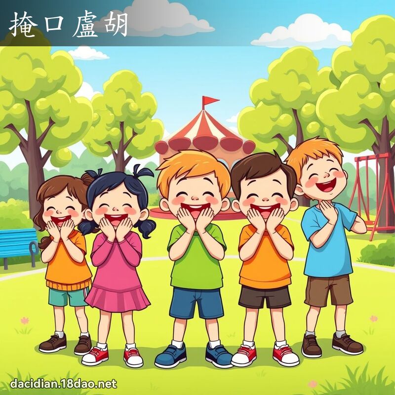 掩口卢胡 - 国语大辞典配图
